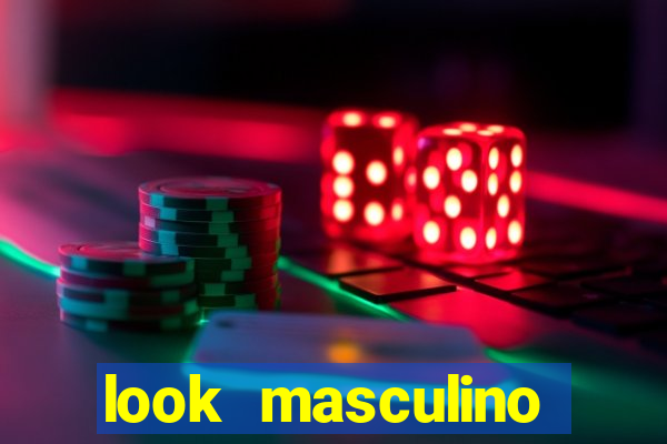 look masculino blazer cinza